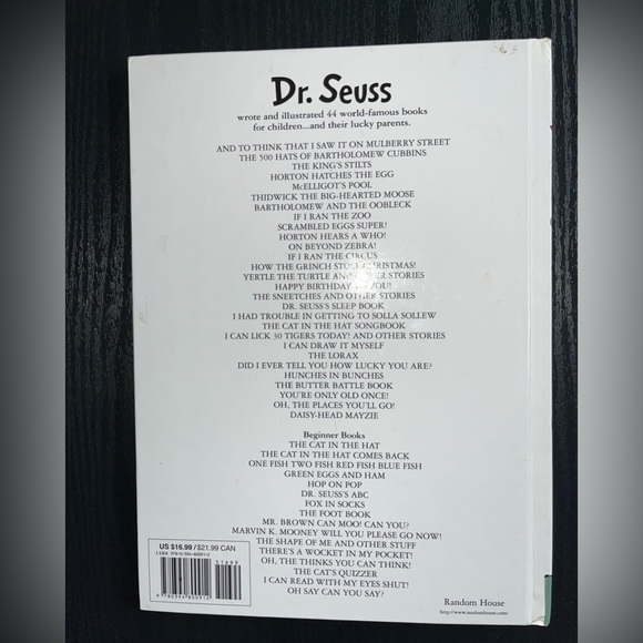 Dr. Seuss Sleep Book - Picture 2 of 3